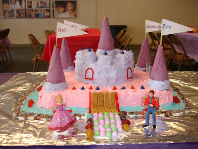 this adorable castle cake 