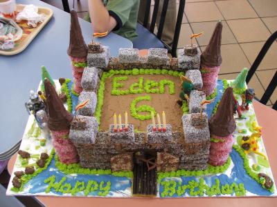 castle cake