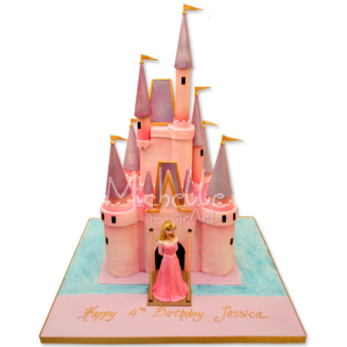 fairy castle cake