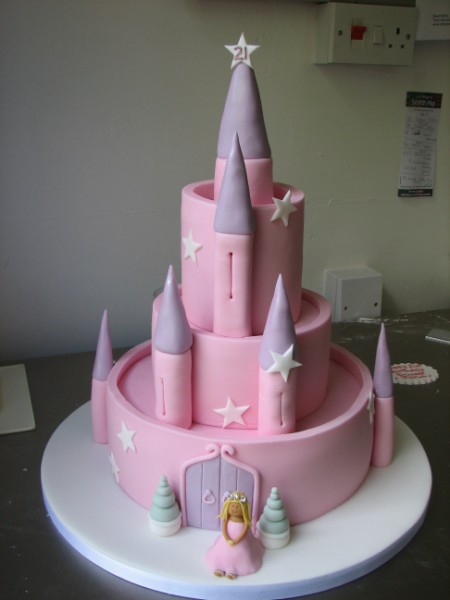 fairy castle cake